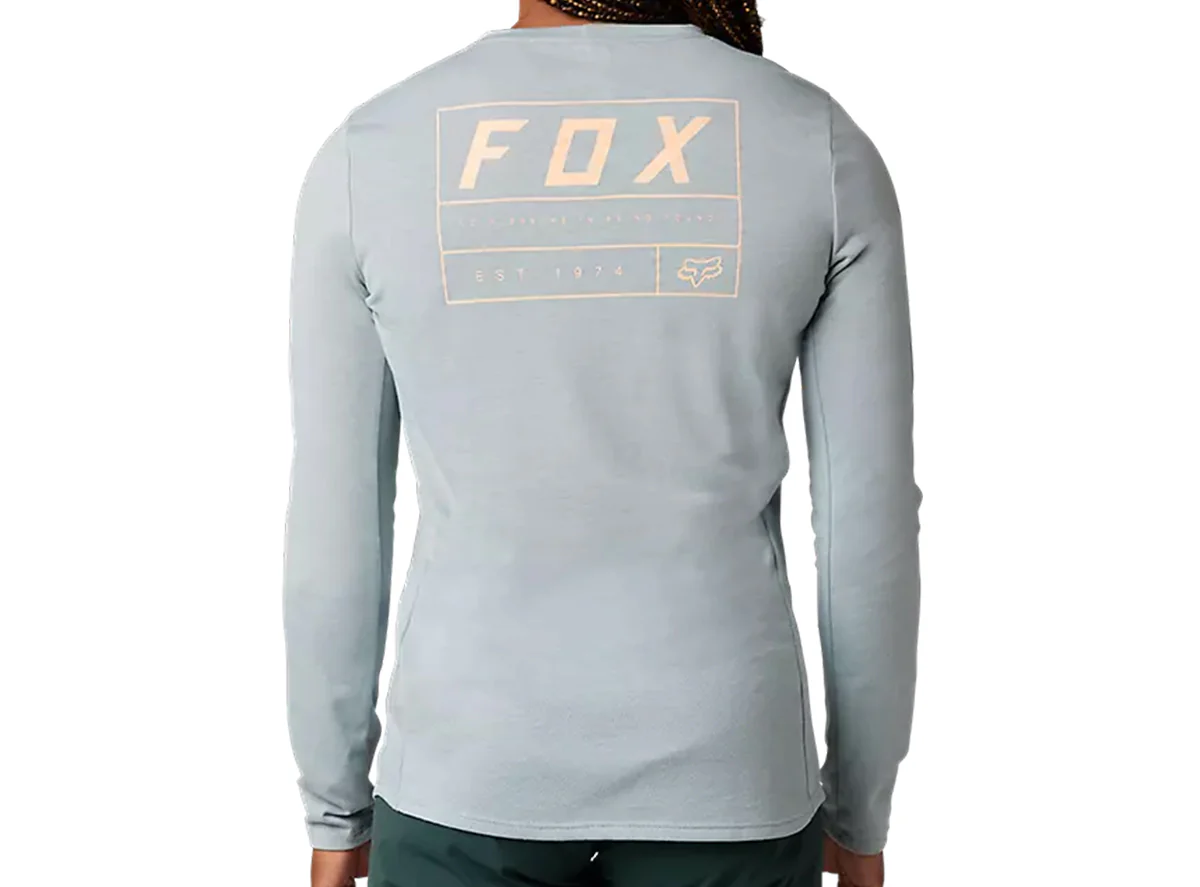 Fox Racing Ranger Dri Release Long Sleeve MTB Jersey - Womens - Gunmetal - Image 2