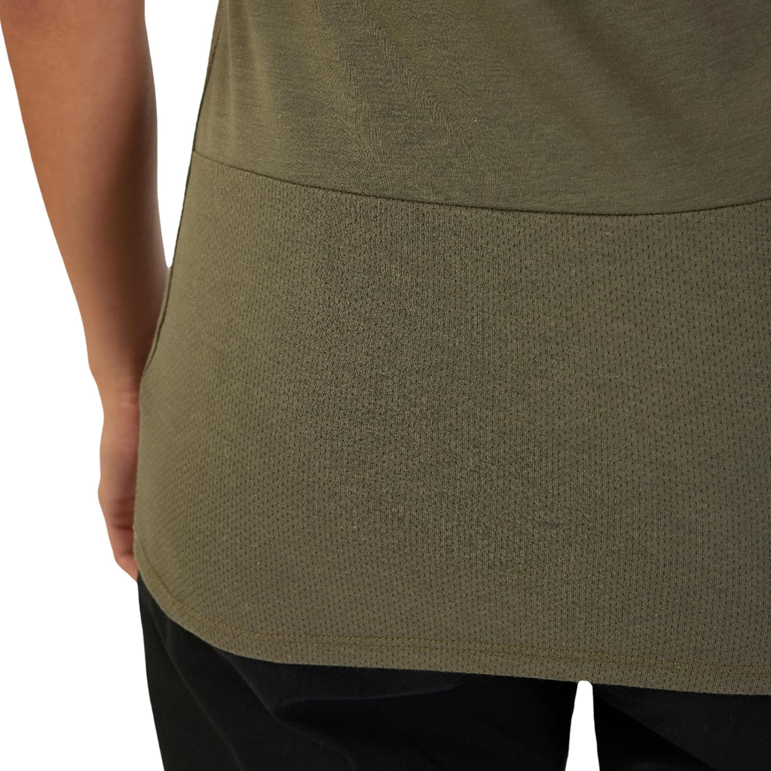 Fox Racing Ranger Dri Release Short Sleeve MTB Jersey - Alyn - Womens - Olive Green - Image 5