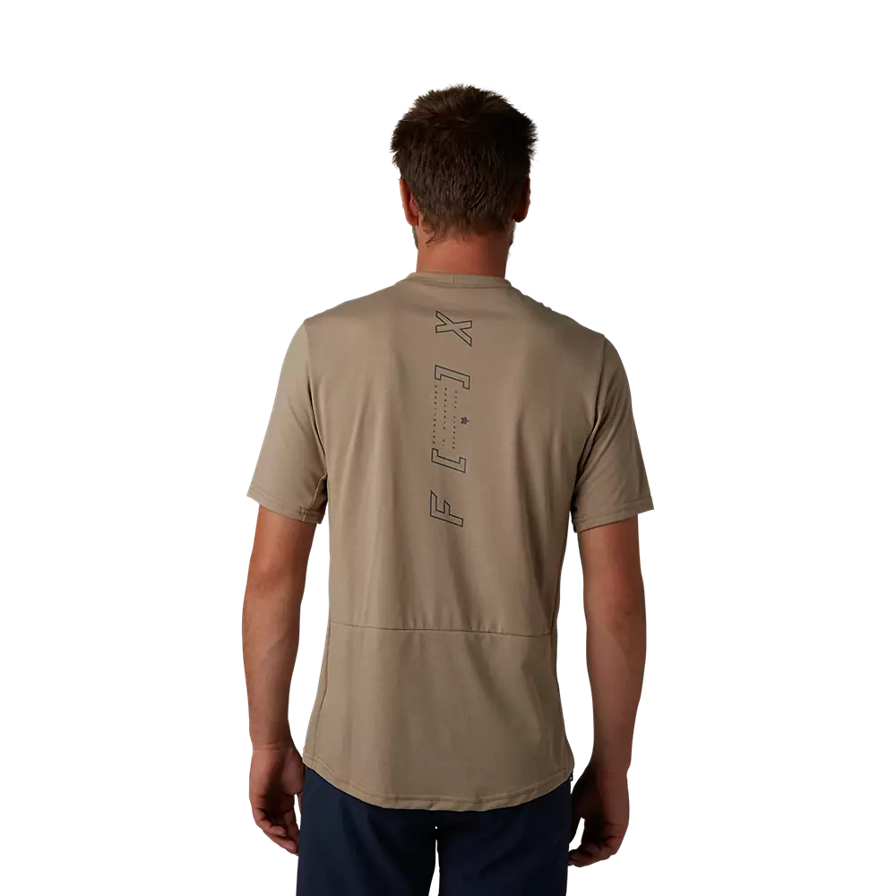 Fox Racing Ranger Dri Release Short Sleeve MTB Jersey - Emit - Mocca - Image 2