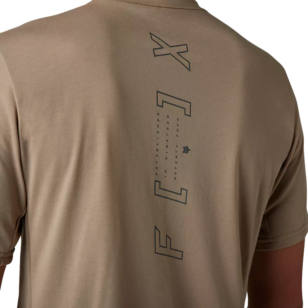 Fox Racing Ranger Dri Release Short Sleeve MTB Jersey - Emit - Mocca - Image 4