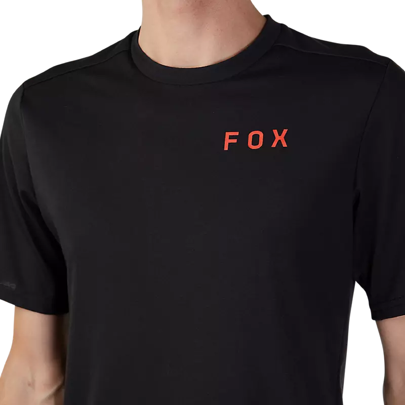 Fox Racing Ranger Dri Release Short Sleeve MTB Jersey - Race - Black - Image 4