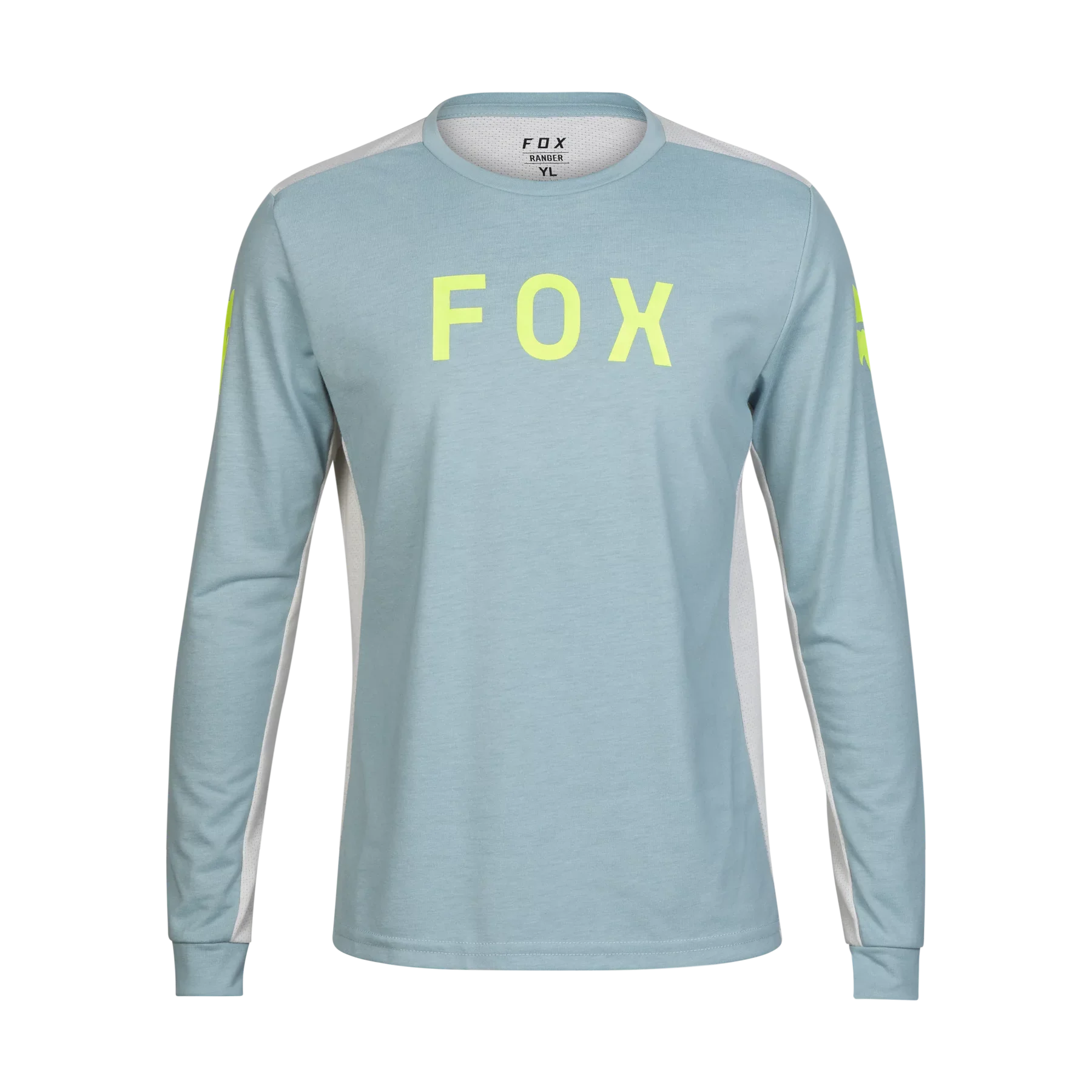 Fox Racing Ranger Long Sleeve MTB Jersey - Aviation - Youth - Gunmetal