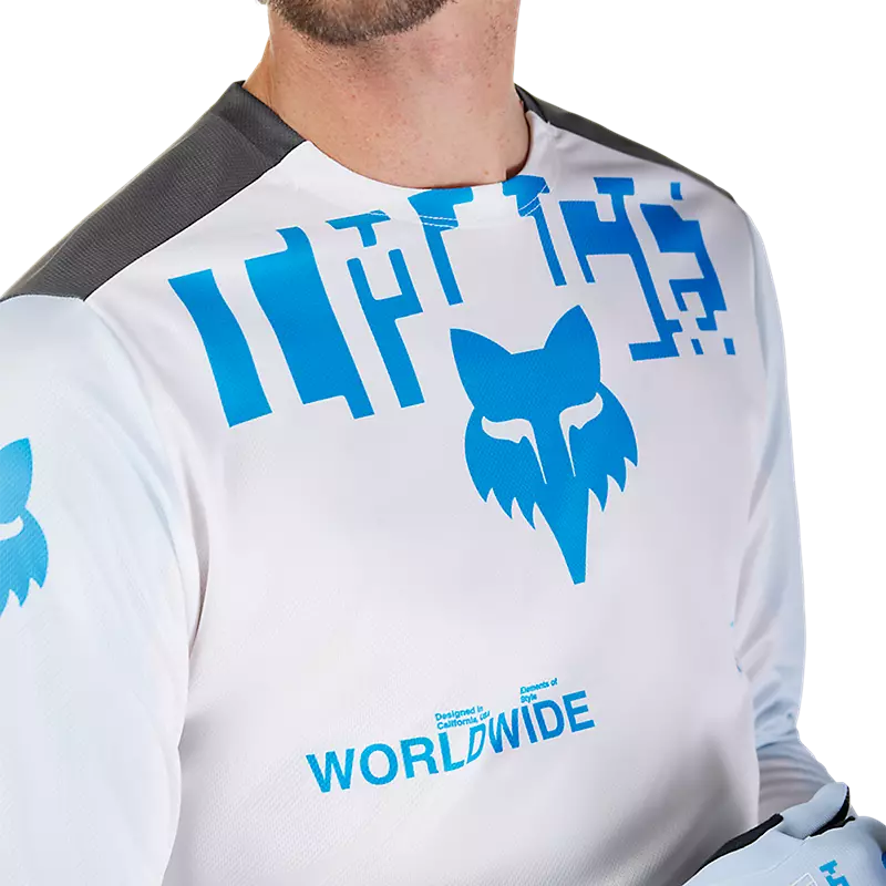 Fox Racing Ranger Long Sleeve MTB Jersey - Digi image - White - Image 5