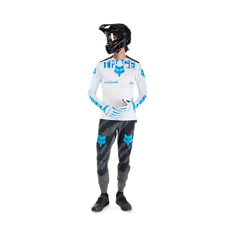 Fox Racing Ranger Long Sleeve MTB Jersey - Digi image - White - Image 9