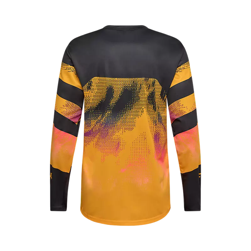 Fox Racing Ranger Long Sleeve MTB Jersey - Kairos - Tangerine - Image 2