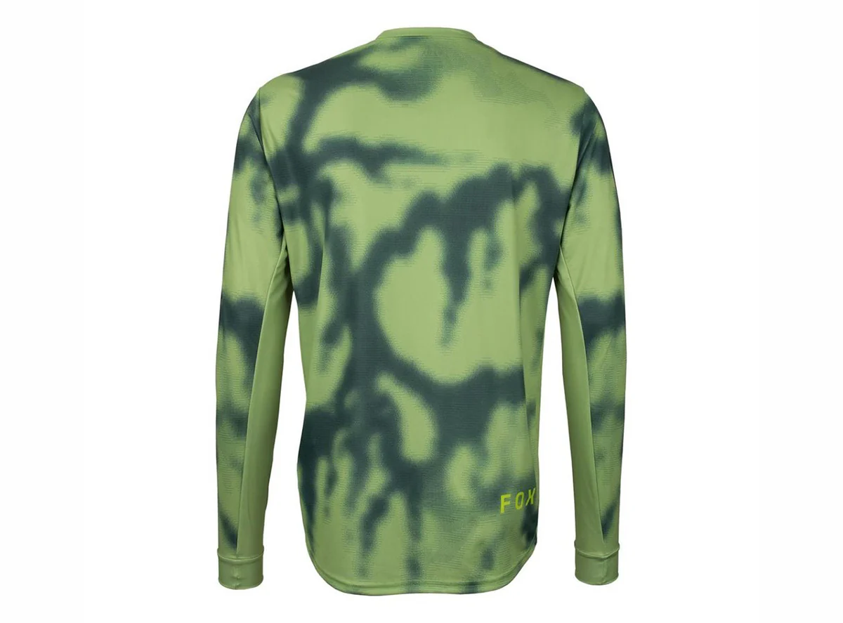 Fox Racing Ranger Long Sleeve MTB Jersey - Taunt - Pale Green - Image 2
