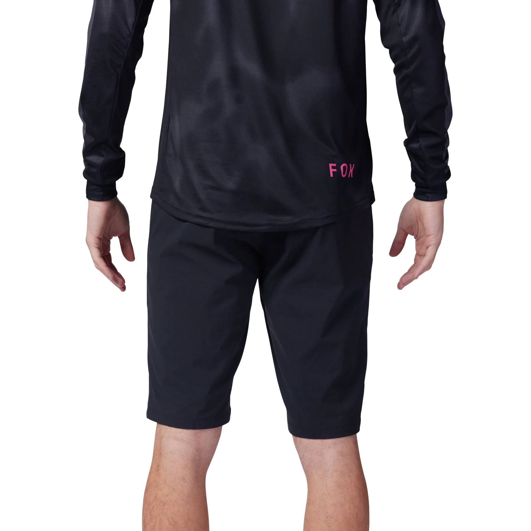 Fox Racing Ranger MTB Race Short - Black-Pink - Image 5