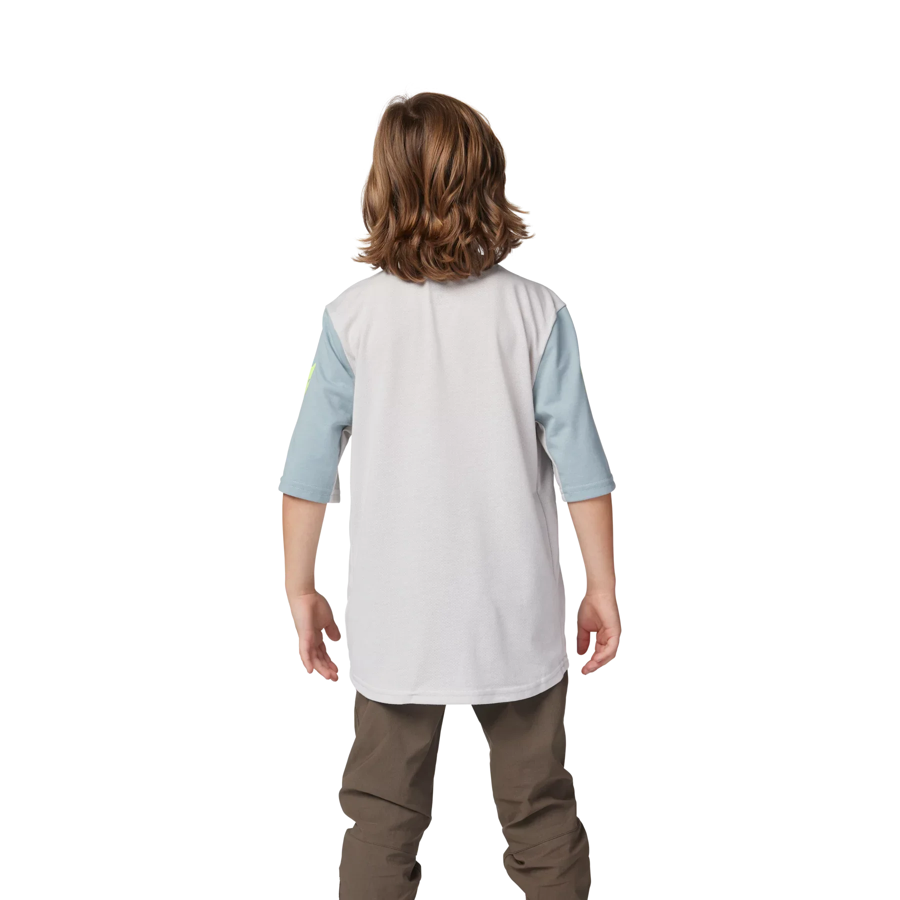 Fox Racing Ranger Short Sleeve MTB Jersey - Aviation - Youth - Gunmetal - Image 4