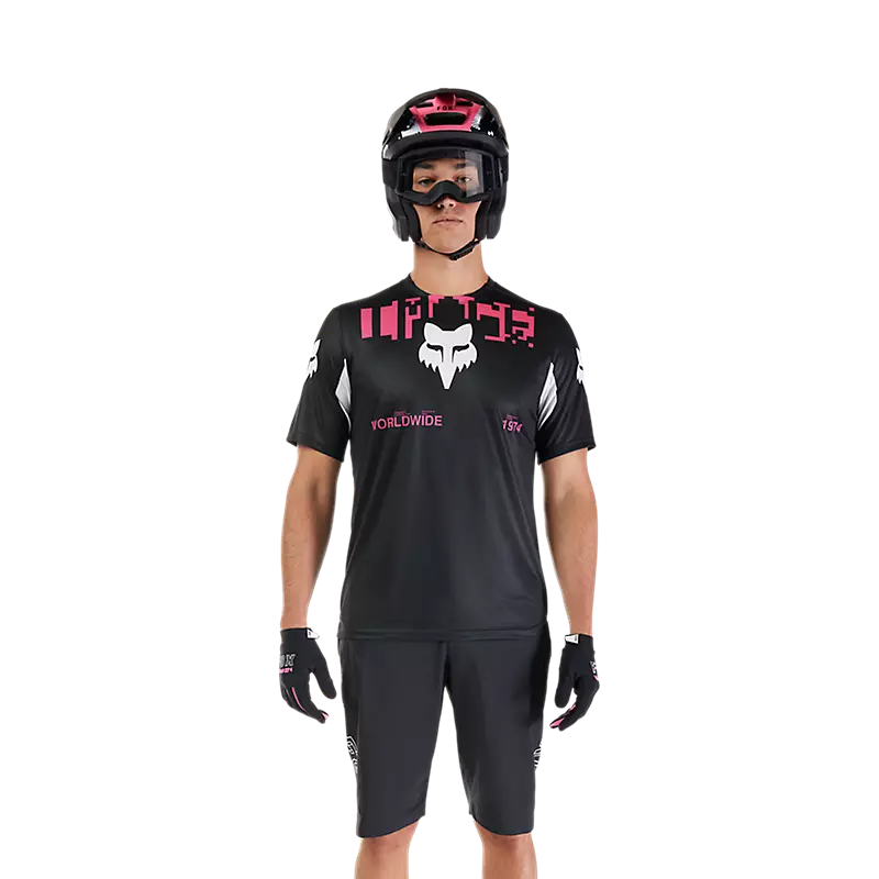 Fox Racing Ranger Short Sleeve MTB Jersey - Digi image - Black - Image 3