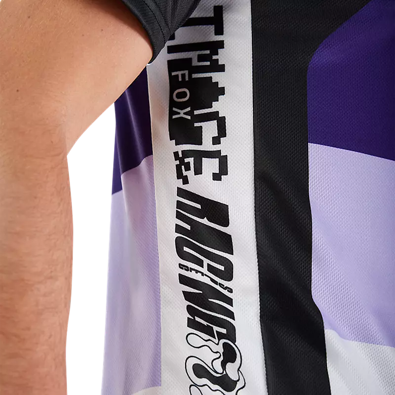 Fox Racing Ranger Short Sleeve MTB Jersey - Grid - Black - Image 6