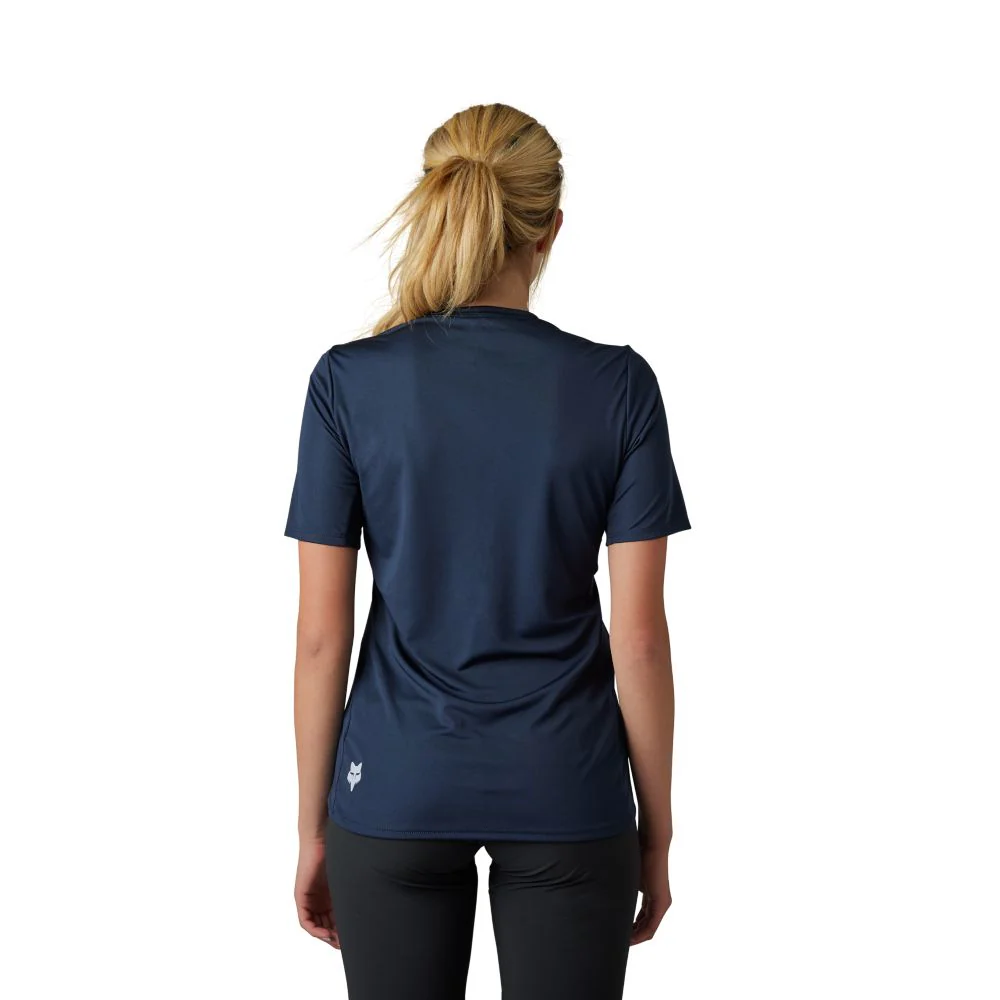 Fox Racing Ranger Short Sleeve MTB Jersey - Moth - Womens - Midnight - Image 3