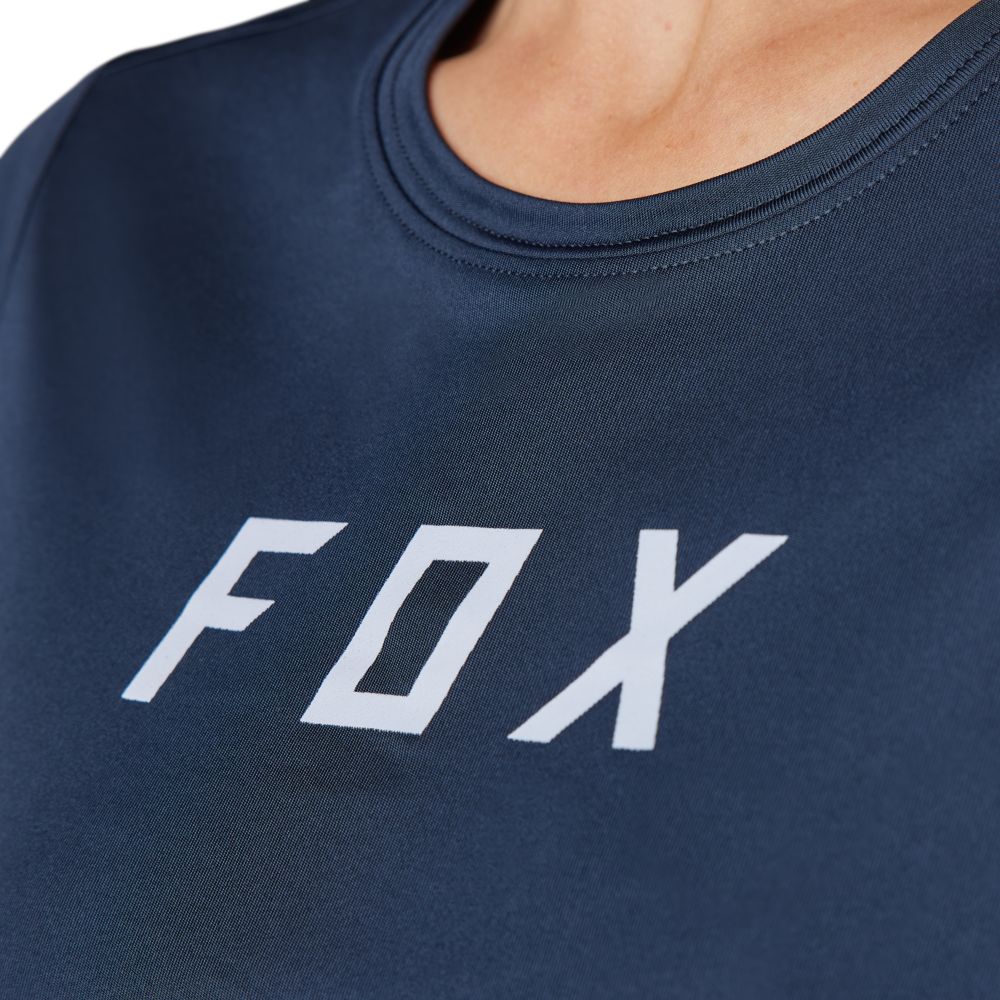 Fox Racing Ranger Short Sleeve MTB Jersey - Moth - Womens - Midnight - Image 4