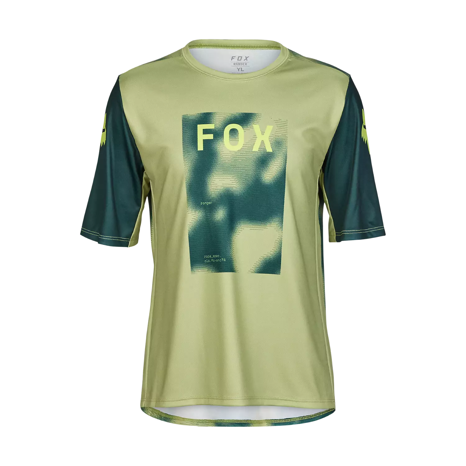 Fox Racing Ranger Short Sleeve MTB Jersey - Taunt - Youth - Steel Gray