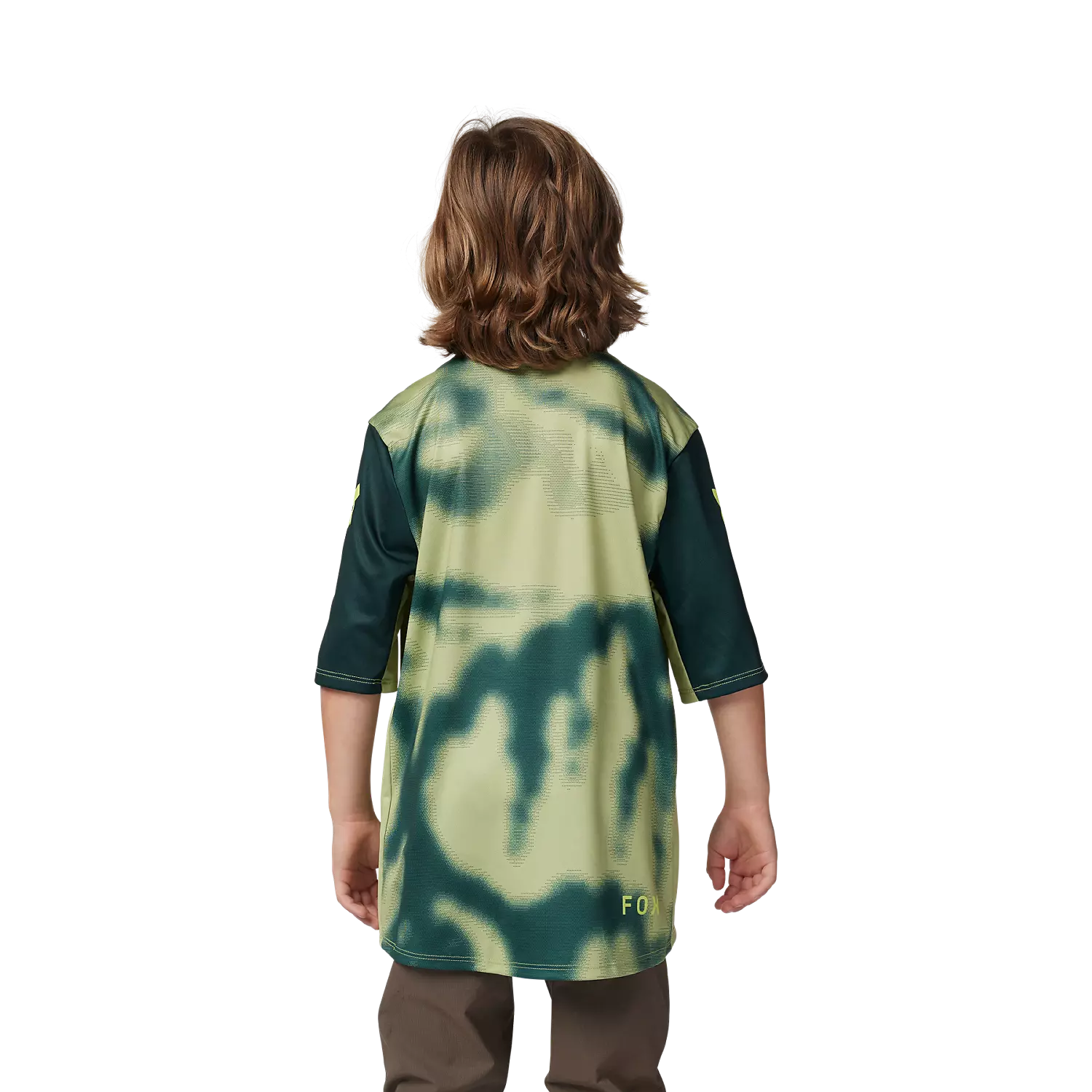 Fox Racing Ranger Short Sleeve MTB Jersey - Taunt - Youth - Steel Gray - Image 4