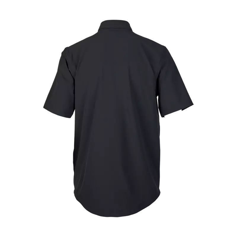 Fox Racing Ranger Short Sleeve Woven MTB Jersey - Black - Image 2