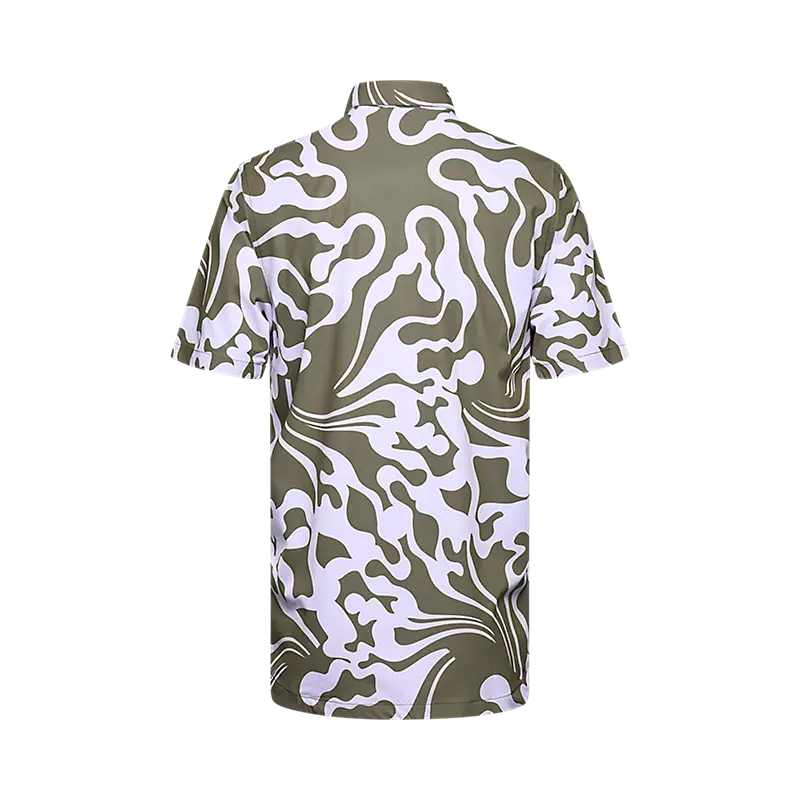Fox Racing Ranger Short Sleeve Woven MTB Jersey - Military Green - Image 2