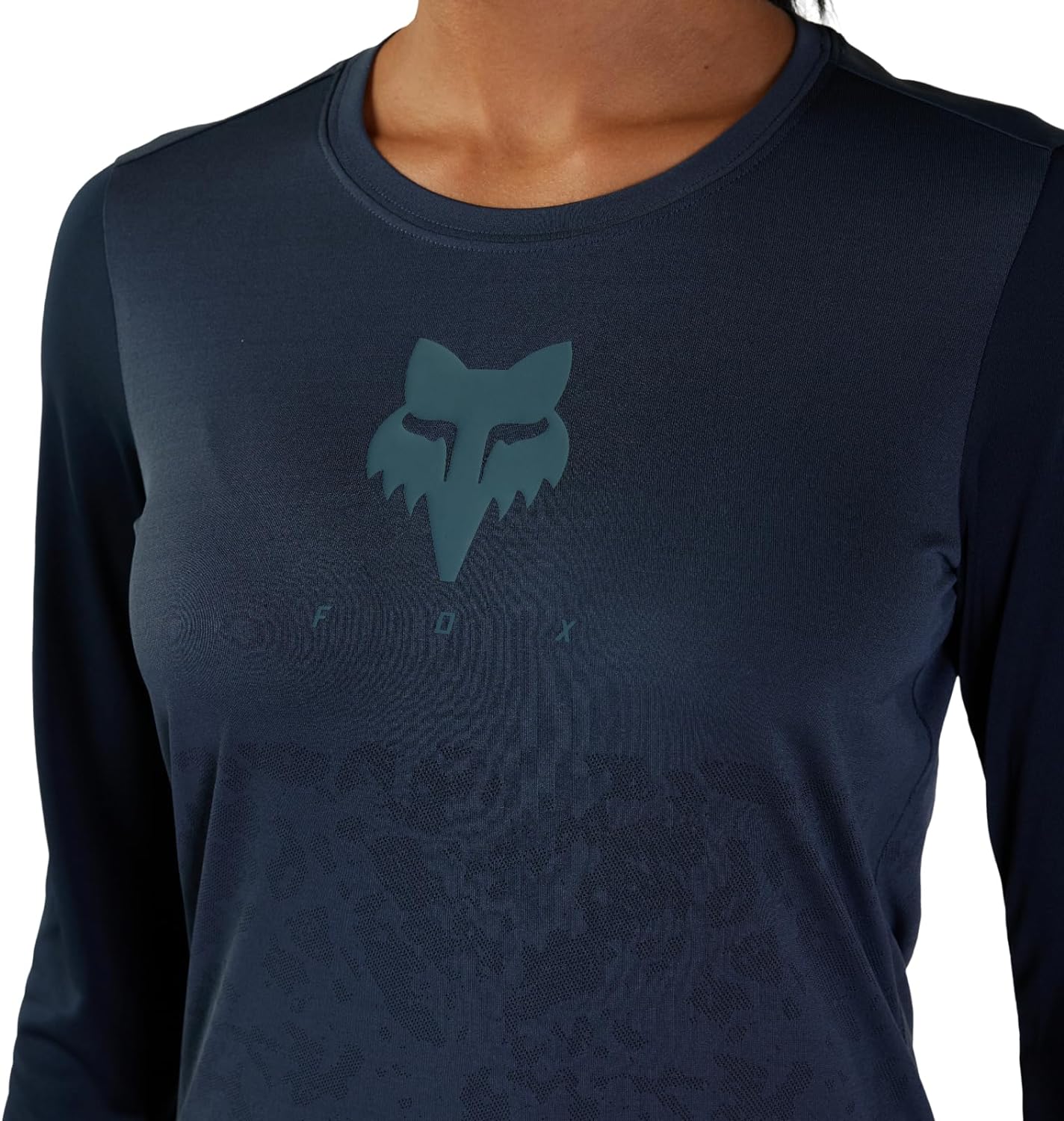 Fox Racing Ranger Tru Dri Long Sleeve MTB Jersey - Womens - Midnight - Image 5
