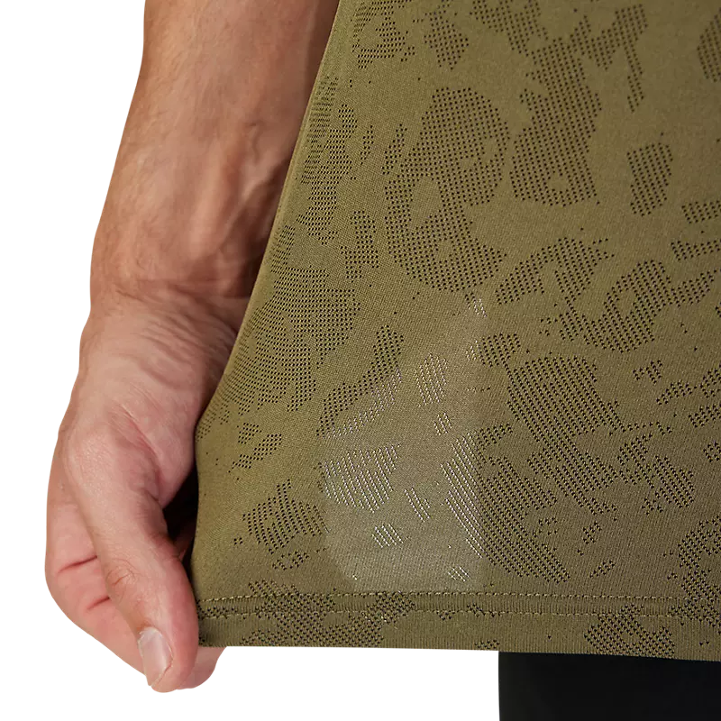 Fox Racing Ranger Tru Dri Short Sleeve MTB Jersey - Olive Green - Image 4