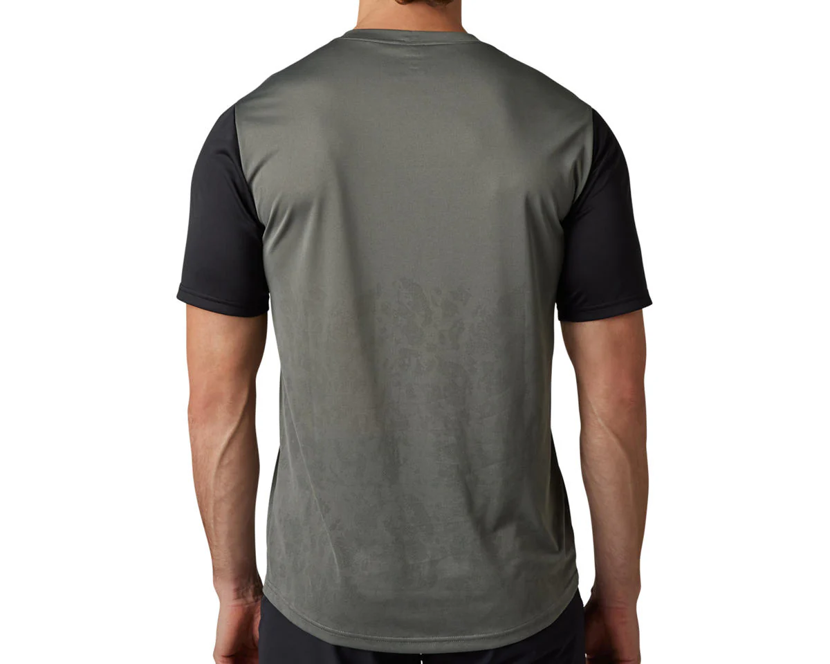 Fox Racing Ranger Tru Dri Short Sleeve MTB Jersey - Pewter - Image 2