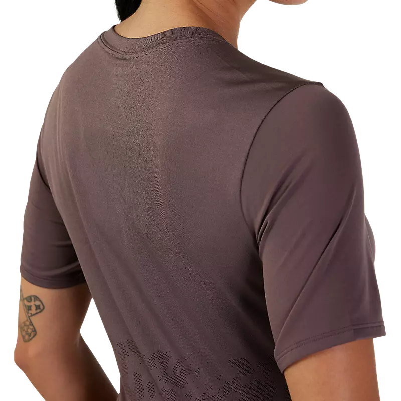 Fox Racing Ranger Tru Dri Short Sleeve MTB Jersey - Womens - Purple - Image 4