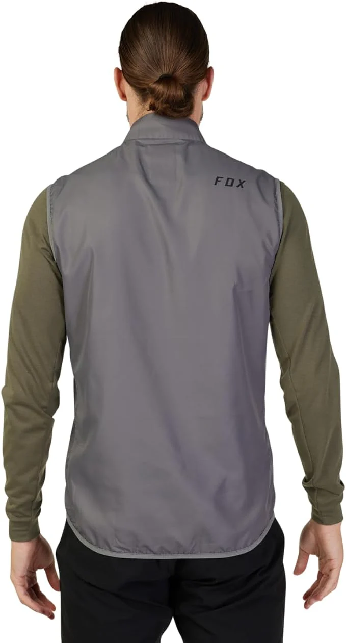 Fox Racing Ranger Wind Cycling Vest - Pewter - Image 3
