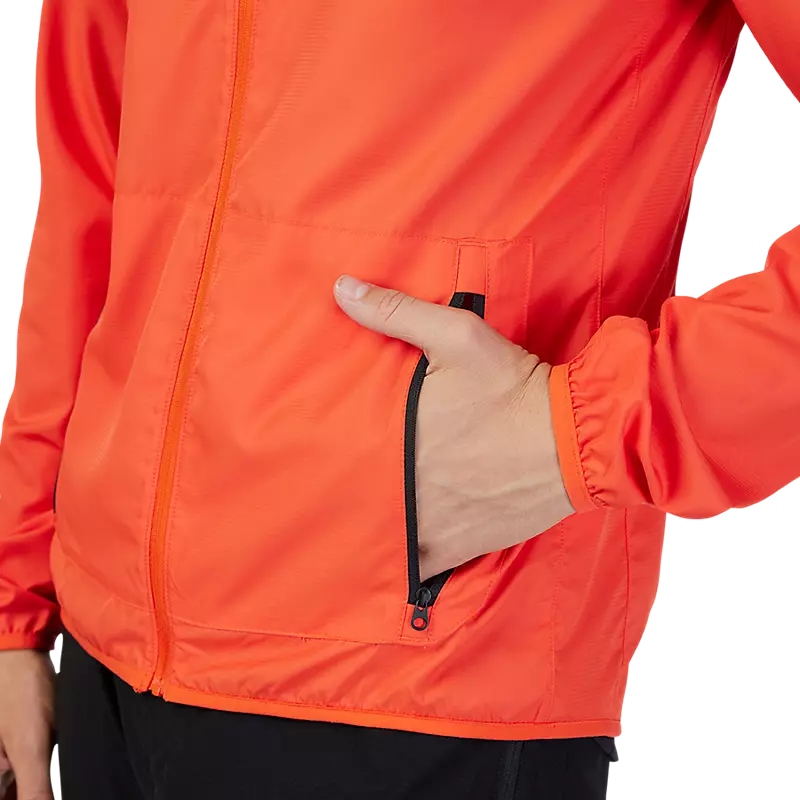 Fox Racing Ranger Wind Jacket - Orange Flame - Image 5