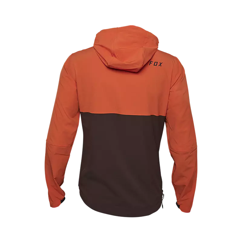 Fox Racing Ranger Wind Pullover - Atomic Orange - Image 2