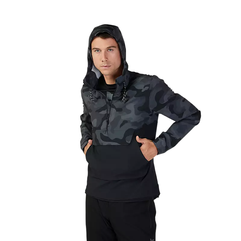 Fox Racing Ranger Wind Pullover - Black Camo - 2023 - Image 7