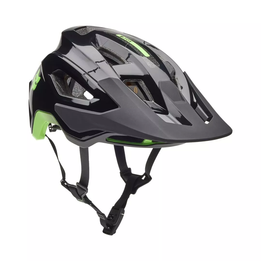 Fox Racing Speedframe Mips Pro MTB Helmet - 50 Year Anniversary - Black - Image 2
