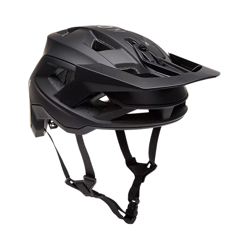 Fox Racing Speedframe MTB Helmet - Solid - Black - Image 2