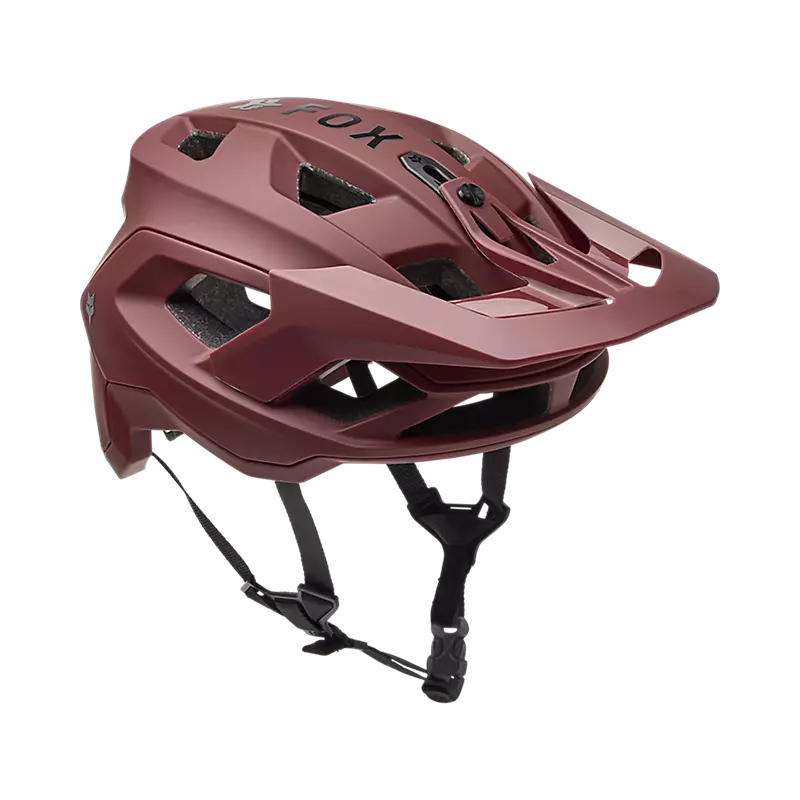 Fox Racing Speedframe MTB Helmet - Solid - Rust - Image 2