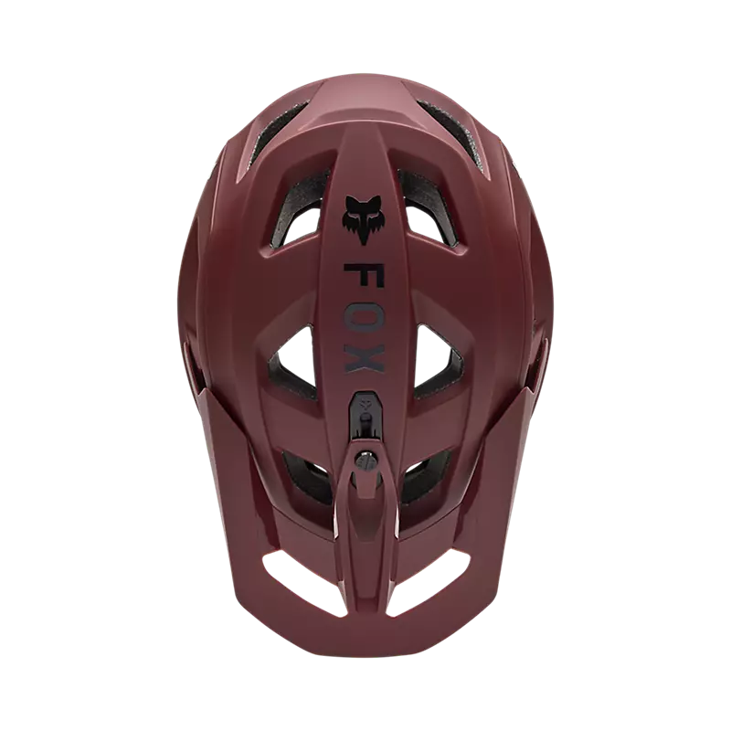 Fox Racing Speedframe MTB Helmet - Solid - Rust - Image 3