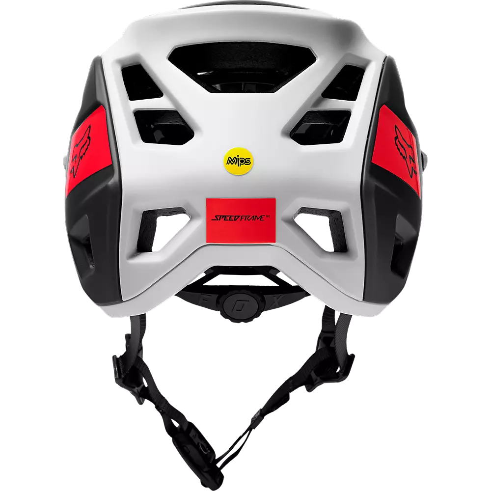 Fox Racing Speedframe Pro MTB Helmet - Blocked - White-Black - Image 4