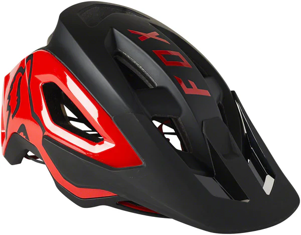 Fox Racing Speedframe Pro MTB Helmet - Black-Red - Image 2