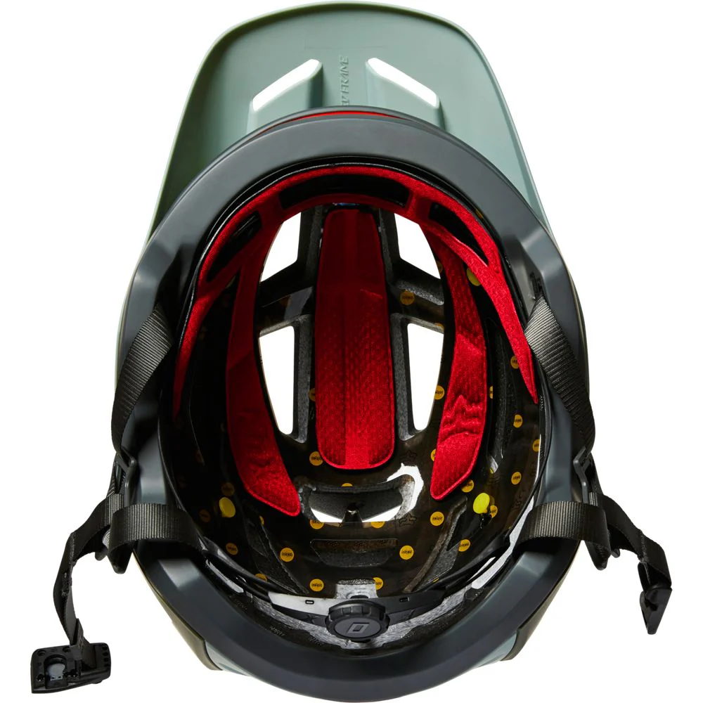 Fox Racing Speedframe Pro MTB Helmet - Blocked - Eucalyptus - Image 4