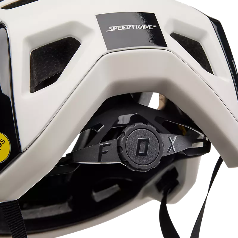 Fox Racing Speedframe Pro MTB Helmet - Blocked - Vintage White - Image 6