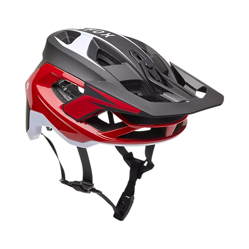 Fox Racing Speedframe Pro MTB Helmet - Defy - Flo Red - Image 2