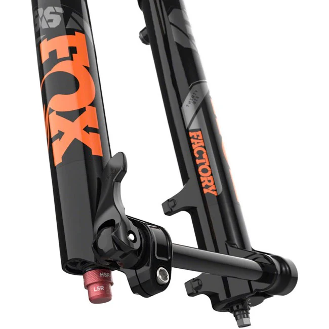 Fox Suspension 36 Float 160 Factory 29" Kabolt-X 110 - Shiny Black-Orange-Gloss Black Logo - 2023 - Image 4