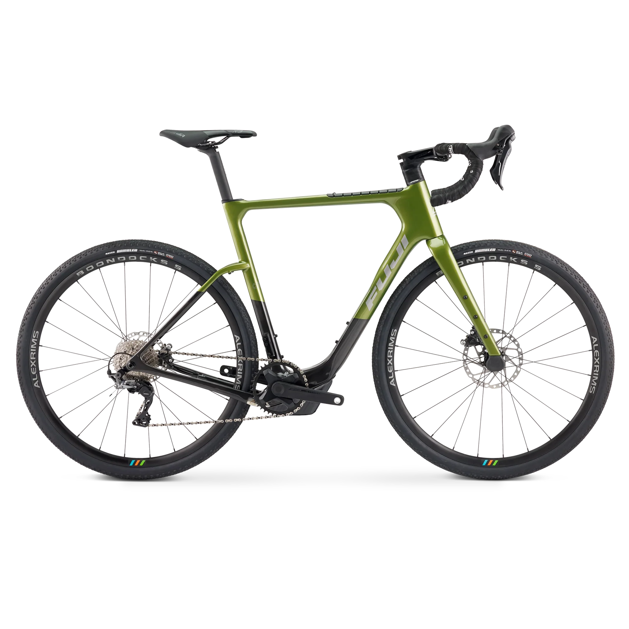 Fuji Jari Carbon 1.3 700c Gravel Bike - Pearl Olive Green
