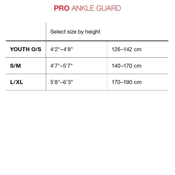 G-Form Pro-X4 Ankle Guard - Black - Image 2