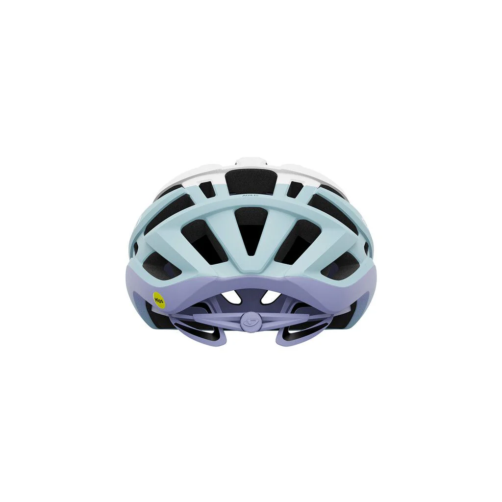 Giro Agilis MIPS Road Helmet - Matt White-Light Lilac Fade - Image 3