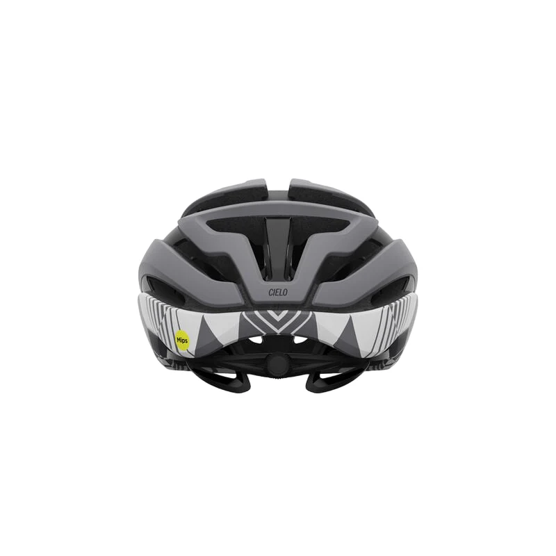 Giro Cielo MIPS Road Helmet - Matt White-Charcoal Rush - Image 3