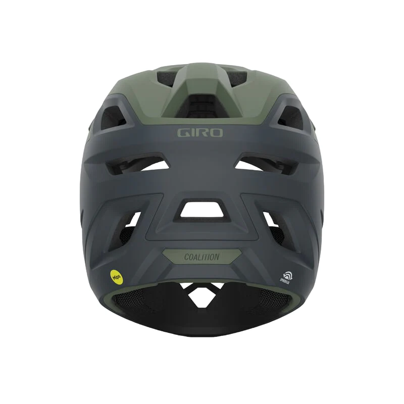Giro Coalition Spherical Full Face Helmet - Matt Hedge Green-Dark Shark - Image 3