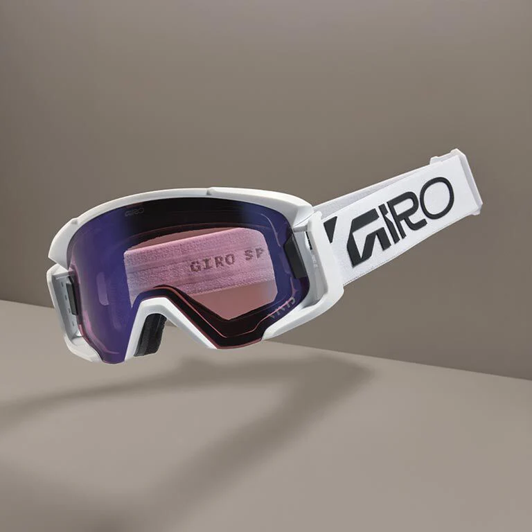 Giro Dropline MTB Goggle - Vivid Lens - White - Image 4