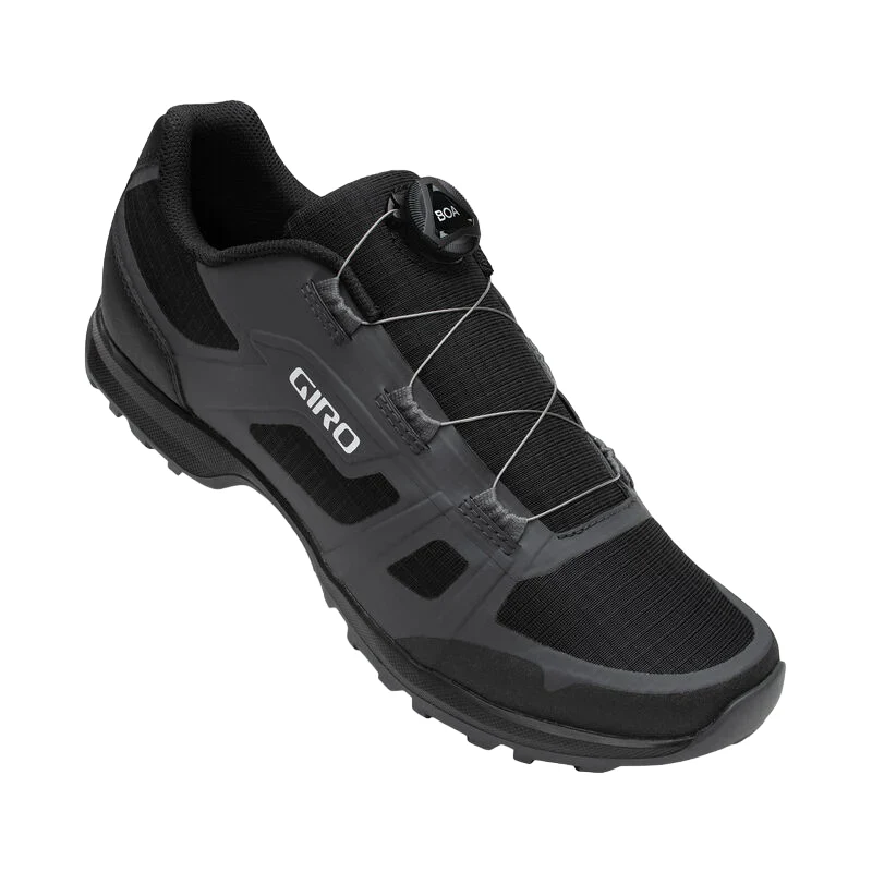 Giro Gauge BOA MTB Shoe - Dark Shadow-Black