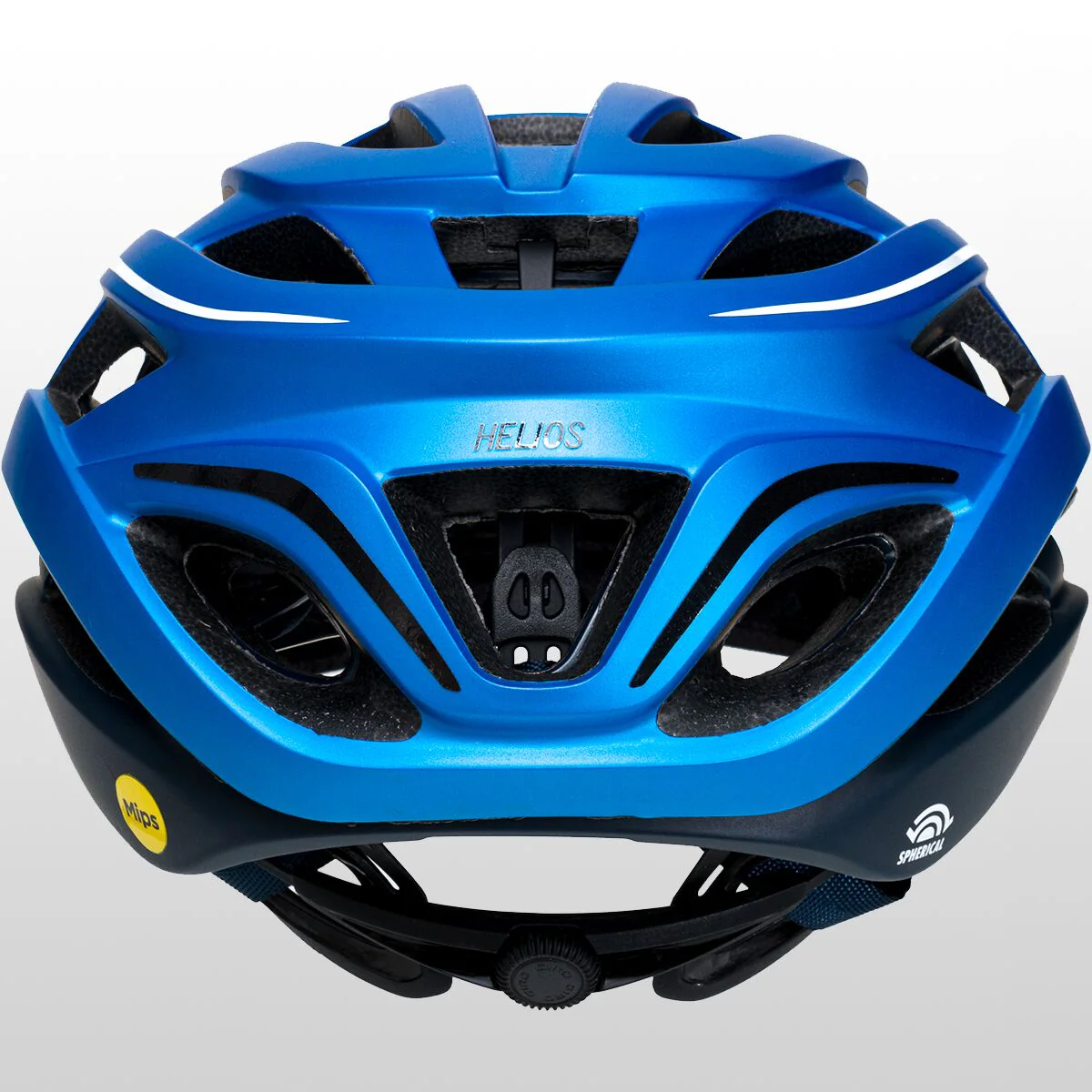 Giro Helios Spherical Road Helmet - Matt Ano Blue - Image 4