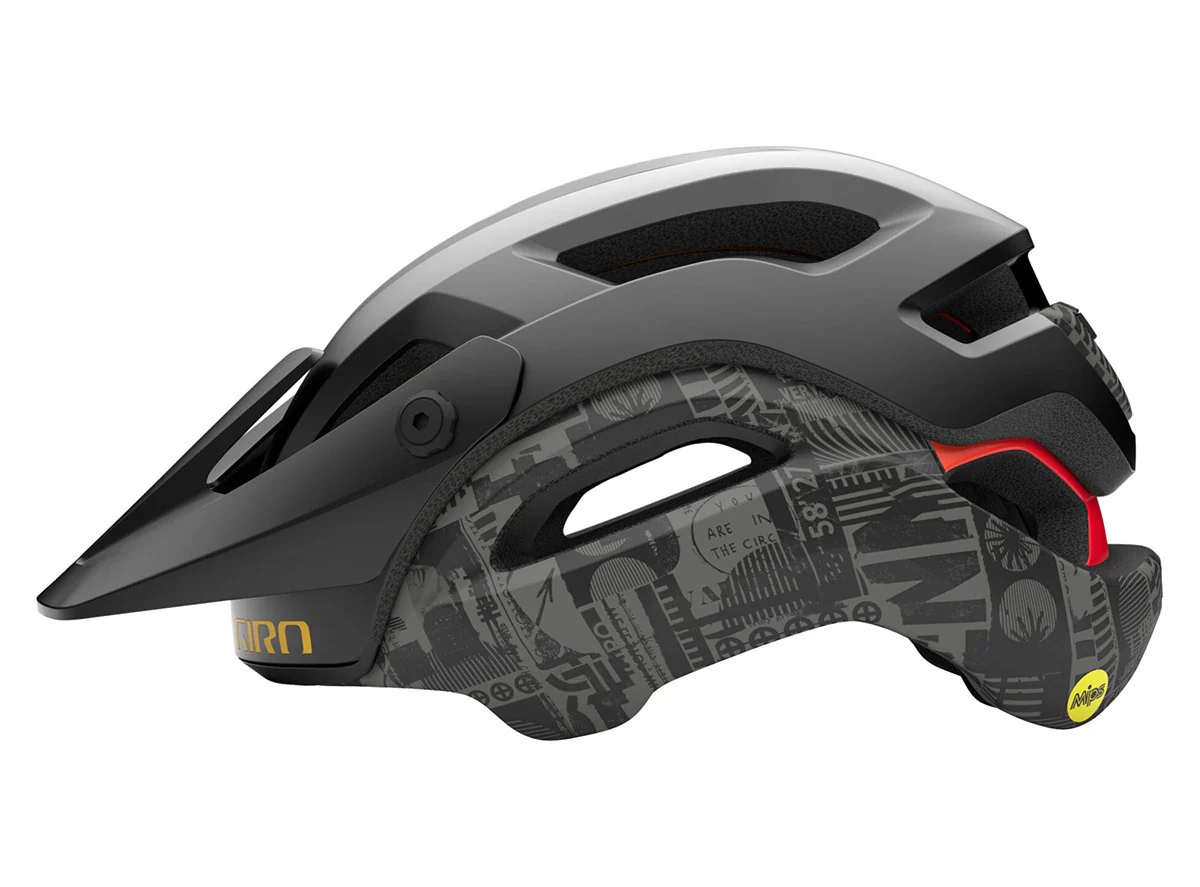Giro Manifest Spherical MTB Helmet - Matt Black Hypnotic - 2020 - Image 3