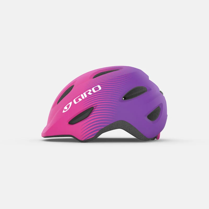 Giro Scamp Child Helmet - Matt Bright Pink-Purple Fade - 2023 - Image 2