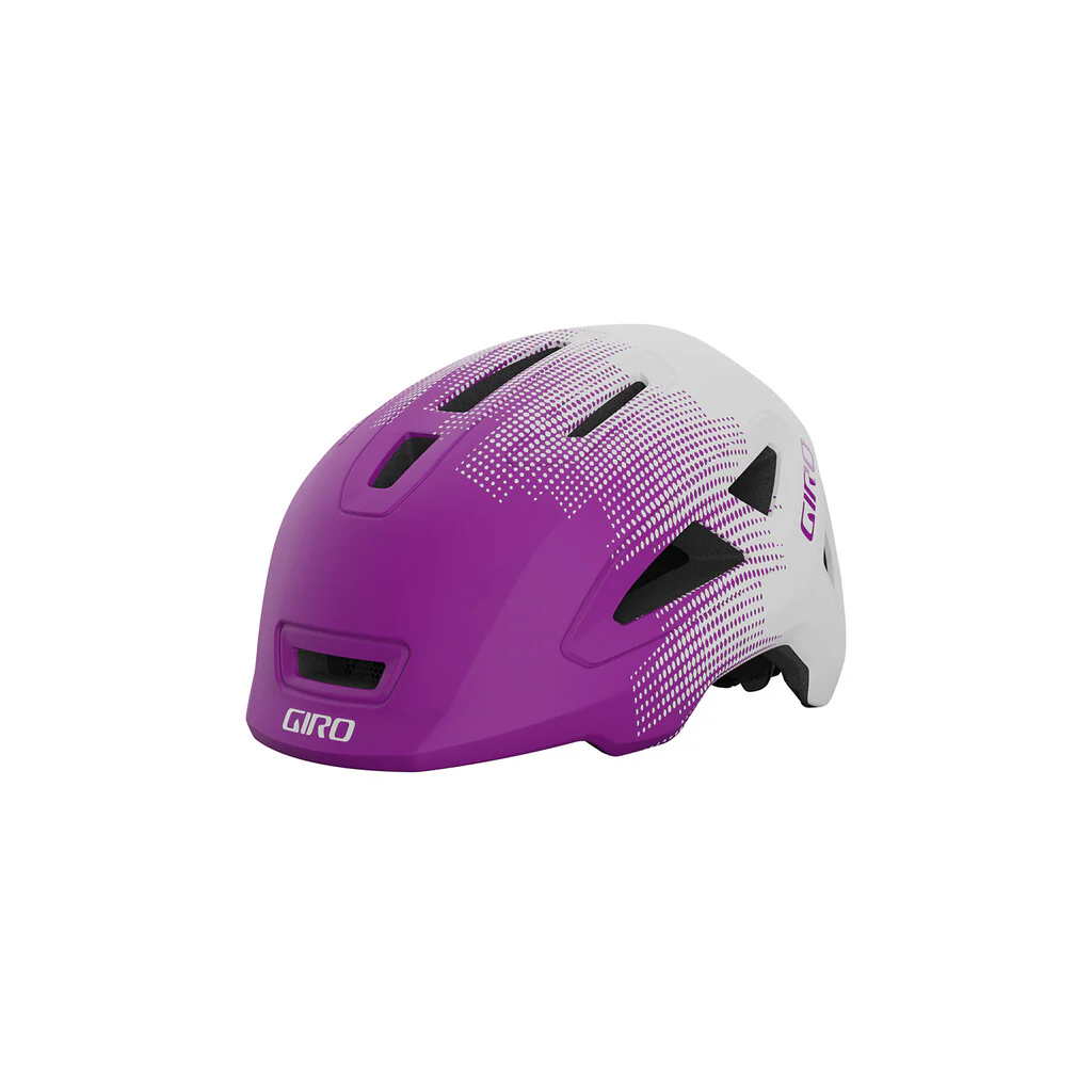Giro Scamp II Child Helmet - Matt Purple Towers - Image 2
