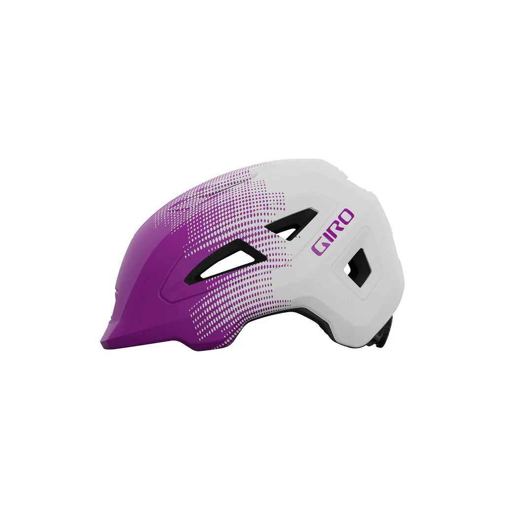 Giro Scamp II Child Helmet - Matt Purple Towers - Image 3